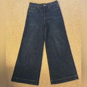 Anthropologie Maeve “Jada” High-Rise Wide-Leg Jeans